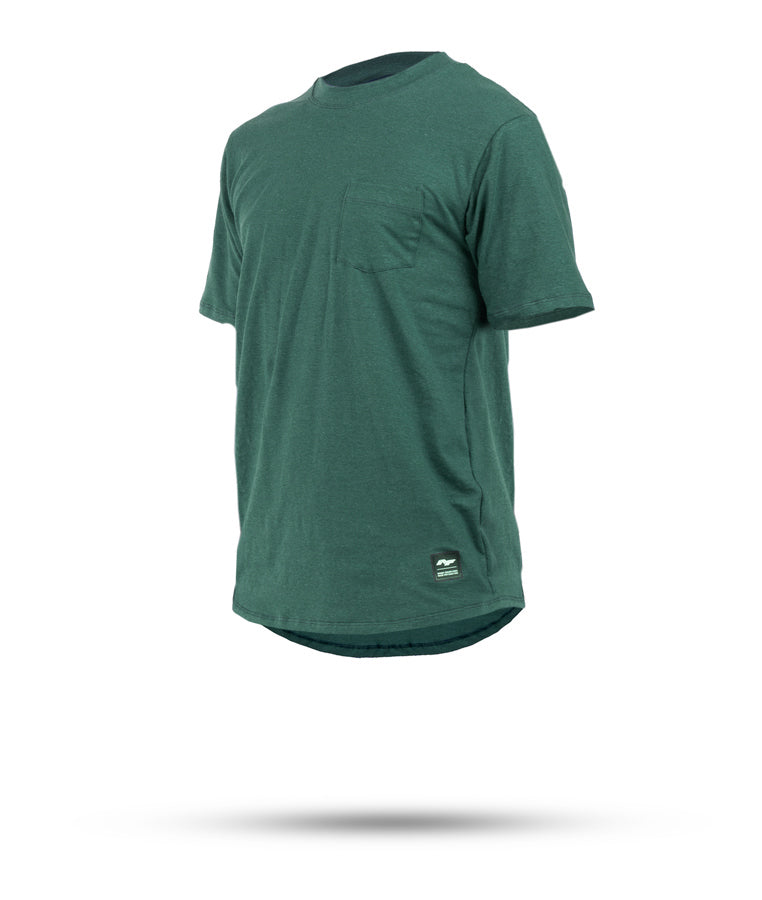 Hemp Pocket Tee - Pine