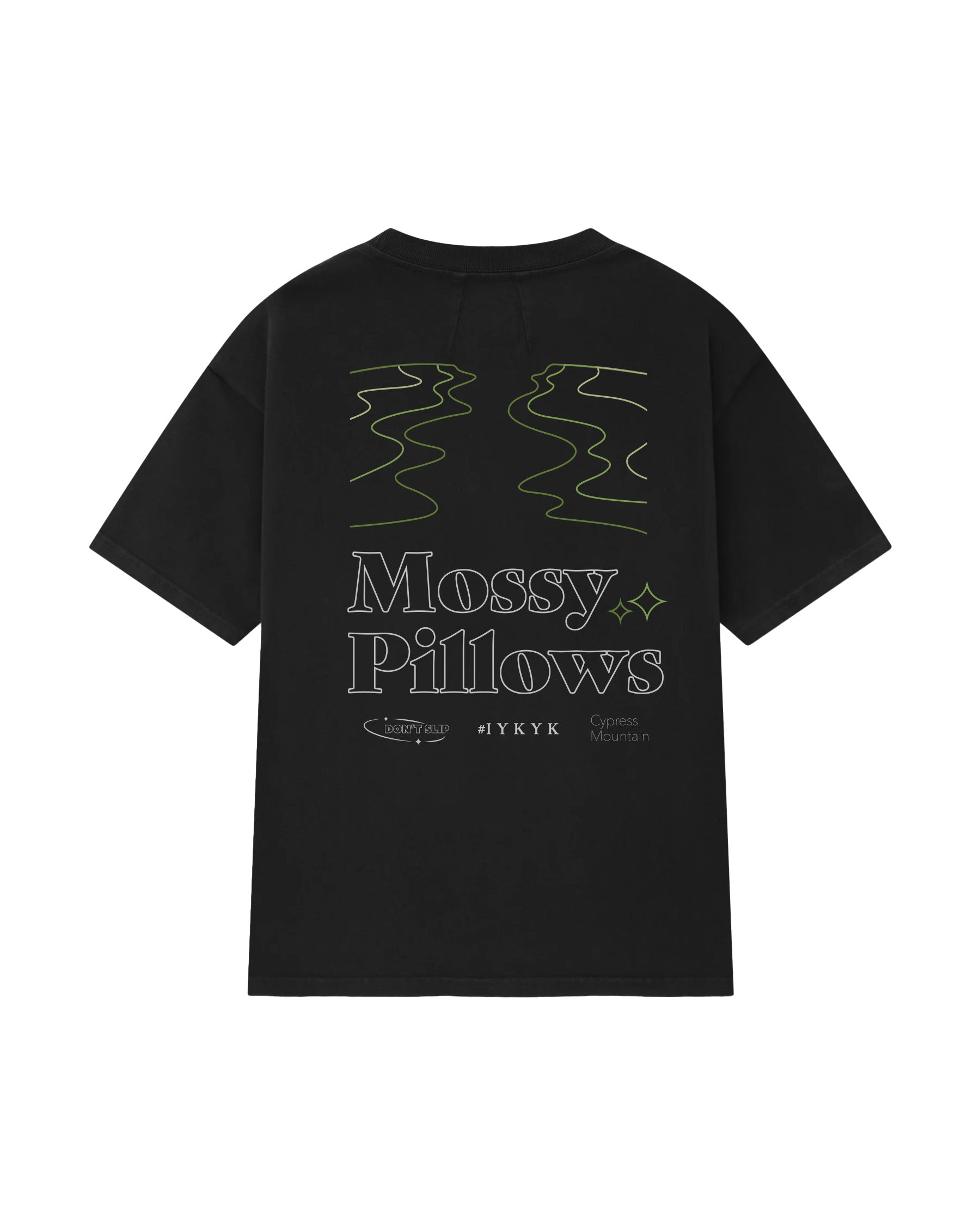 Cotton Tee - Mossy Pillows- S/S