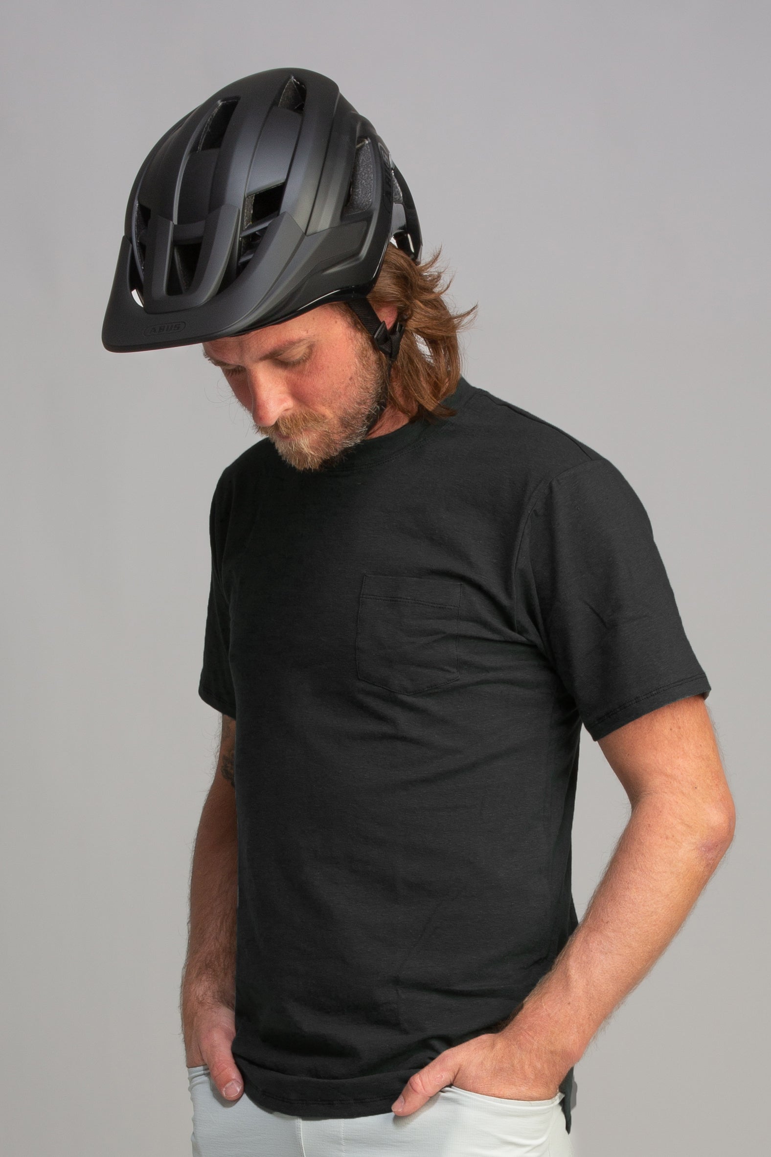 Hemp Pocket Tee - Black