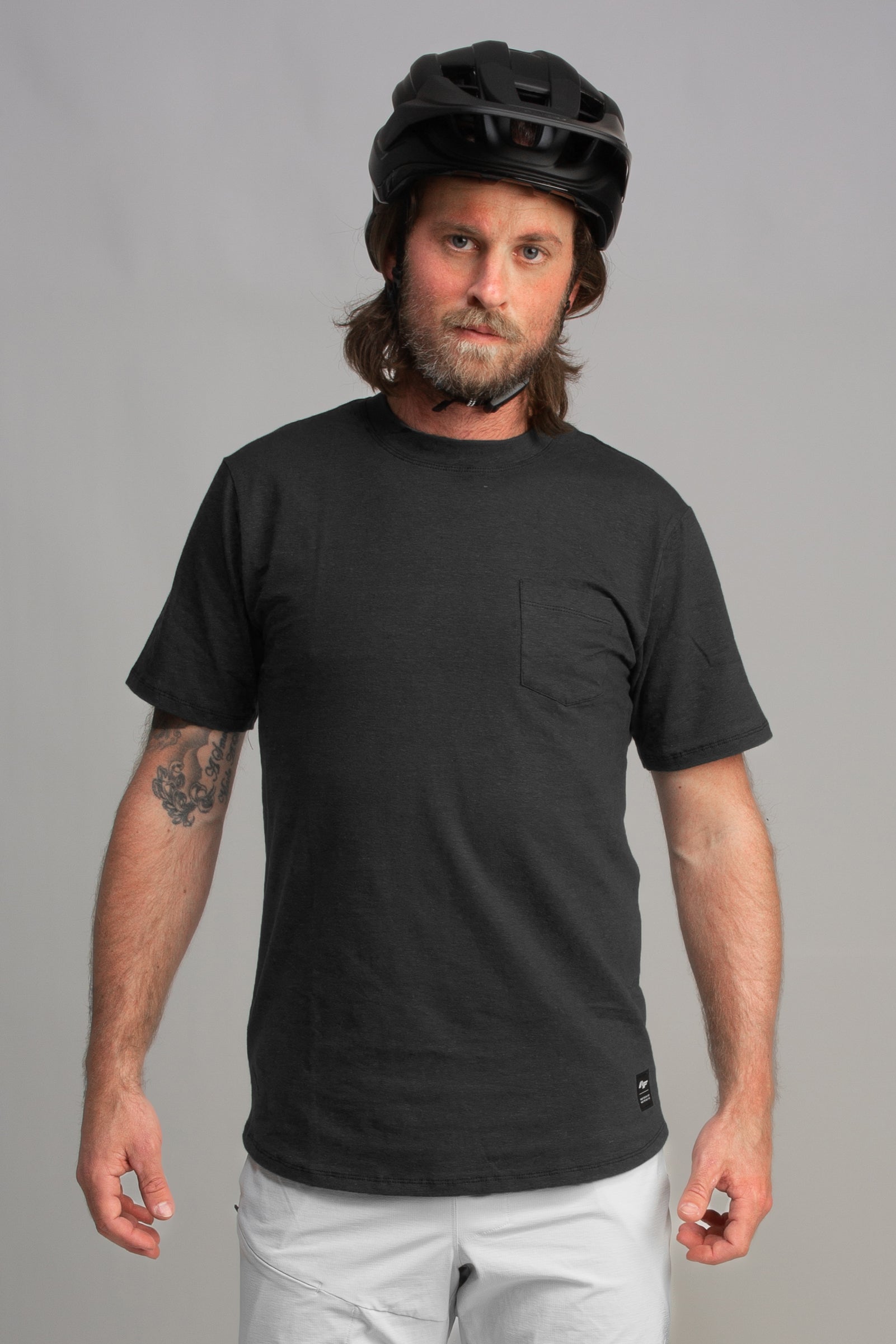 Hemp Pocket Tee - Black