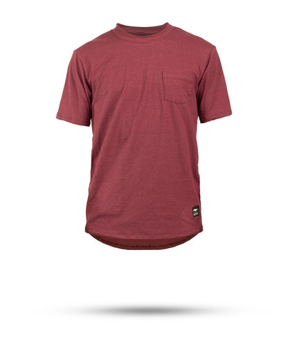 Hemp Pocket Tee - Oxidized Blood