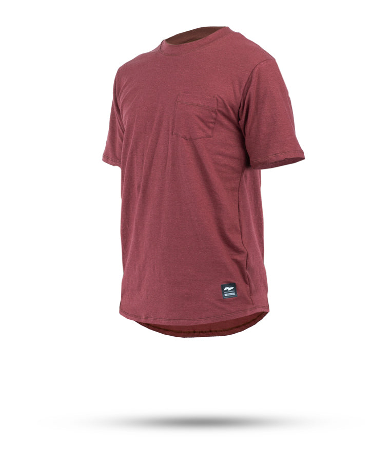 Hemp Pocket Tee - Oxidized Blood